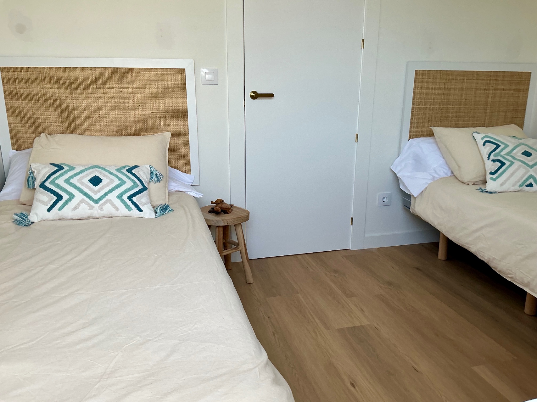 Segundo dormitorio con dos camas individuales